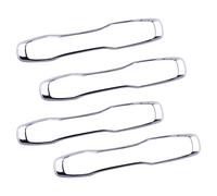 4pcs Silver Door Handle Cover Trim Frame fit for Volvo S90 V90 XC60 17-19 Acc
