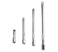 4Pcs Socket Cricchetto Chiave Estensione Asta 50/75/100/150mm Lungo Sterzo Manicotto di Collegamento Accessori Presa Estensione Set