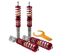 4PCS Sospensioni Coilovers Ammortizzatore per Volkswagen VW Golf MK2 MK3 Vento Corrado Altezza regolabile Coilovers