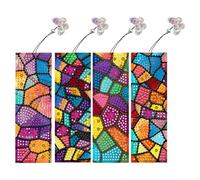 4pcs Special Shape Special Glass Bookmark for gli amanti dei libri (SQ022)