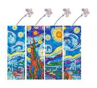 4pcs Special Shape Starry Bookmark for gli amanti dei libri (SQ019)