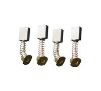 4Pcs Spring Loaded Carbon Brushes - 6.5x13.5x17mm for DC Motors in Power Tools