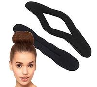 4Pcs Spugna Magica Clip Schiuma Ciambella Capelli Styling Chignon Bigodino Strumento Maker Anello Twist Processo Professionale