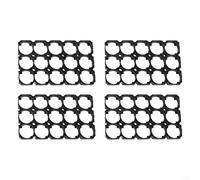 4PCS Staffe di supporto della batteria fai da te per 21700 batterie telaio in plastica con design splicable