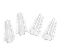 4pcs stampi a forma di cetriolo