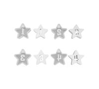 4Pcs Star Shaped Silicone Molds Candle Holder Molds for Epoxy Resin, Candlestick, Candle Holder Plaster Decoration