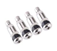 4pcs Steli e cappucci delle valvole per auto TR525 11,3mm Wheel Tire Valve Stems