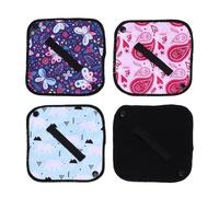 4pcs Stoffa Riutilizzabile per pipì, Non Lasciare Traccia, Pad di pipì Assorbenti Lavabili per Il Campeggio da, per Le Donne