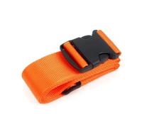 4Pcs Straight Luggage Strap, Suitable For Suitcases And Boxes, With Adjustable Release Buckle For Travel Accessories Per Bagagli(Orange)