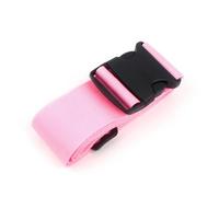 4Pcs Straight Luggage Strap, Suitable For Suitcases And Boxes, With Adjustable Release Buckle For Travel Accessories Per Bagagli(Pink)