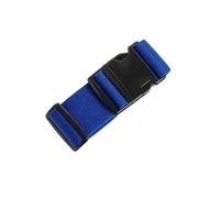 4Pcs Straight Shaped Luggage Straps For Suitcase, Polyester Belt With Adjustable Release Buckle Travel Accessory Per Bagagli(Dark Blue)