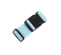 4Pcs Straight Shaped Luggage Straps For Suitcase, Polyester Belt With Adjustable Release Buckle Travel Accessory Per Bagagli(Blue)