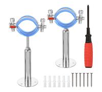 4Pcs Supporto Tubo, Altezza Regolabile 100-150mm per Tubo OD 42-45mm