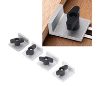 4pcs t slot t bling black stop, breve tipo di falegnameria per la stazione mitra di tavolo fai - -te in legno