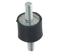 4PCS Tampone IN Gomma Set Shock Absorber Silent Blocco Metallo M5/M6/M8