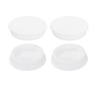 4Pcs Tappi in Silicone 68.6mm, Bianchi per Alta Temp