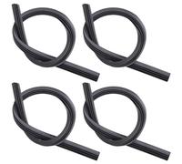 4pcs tergicristallo ricarica la lama da 26 pollici da 6 mm per le lame del tergicristallo in gomma inserti di sostituzione Striscia di tergicristalli senza cornice per la maggior parte degli autobu