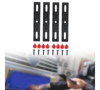 4pcs Thopent a targa senza cornice Support RVS Viti hardware Clips Clips