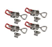 4pcs Toggle Latch Fastener Steel Adjustable Lock Clamp Anti-rust Clip for Marine