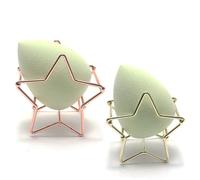 4pcs Tool Stand Make up Sponge Holder Beauty Sponge Holder Mixer Stand Sponge Stand Storage Sponge Holder Makeup Sponge Holder Powder Puff Holder Beauty Egg