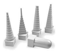 4pcs Torre di Plastica Asta di Avvolgimento Gioielli Strumenti Fare Filo di Alimentazione Mandrino Avvolgimento Strumenti Filo