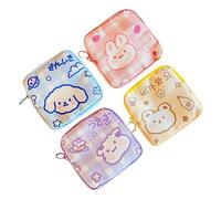 4pcs Tovagliolo Pack Makeup Bag pad Pouch Adorabile pad Bag Girl Heart Miss
