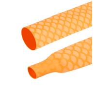 4Pcs Tubo Termorestringente 3.3ft 30mm 1.8:1 per Fishing Rods, Giallo