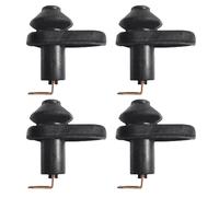 4pcs Universale Auto Veicolo Interno Cortesia Luce Lampada Interruttore Nero