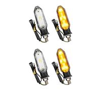 4PCS Universale LED Indicatore di Direzione per Motocicletta Luci Posterior8377
