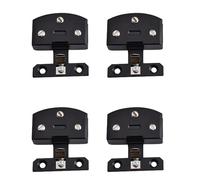 4pcs Vetro Cerniera Regolabile Morsetto da Incasso Porta Bagno Doccia Cabinet