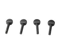 4pcs Violin Tuning PEG Portable Fine Aspetto Fine Violino in Legno Sostituzione Nera M00588 Sortosellamento del Violino Pegviolin Pegwuning PEGWOOTHE Materiale (M00590)