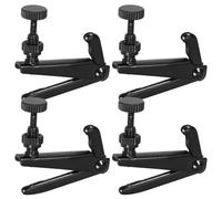 4pcs Violino Fine Violino Parti di Ricambio Per Principianti Violino Guida Dito Accordatori Fine per Violino Full-size Sintonizzatore Violino Full-size 3/4 4/4 Regolatore Parti di Violino Vite in