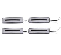 4pcs Visiera Cabina Tetto Luce LED Anteriore 24V Bianco Neon Compatibile...