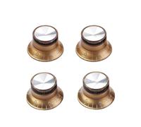 4pcs Volumi Plastica Tone Controllo Delle Manopole Per Chitarra Elettrica Accessorio Strumento Controllo Strumento Accessorio Facile Da Usare Tone Volumi