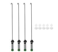4pcs W11130362 Kit di Bordo della Rondella, Parti di Sostituzione della Lavatrice con 4 Aste di Sospensione, 4 Sfere, 4 Boccole per, 11025132410 11025132411 7mmvwc565fw0,