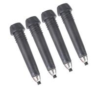 4Pcs Walking Stick Tip Trekking Cane Rod Alpenstock Sostituzione Bastone Da Trekking Punta Universale Punta In Metallo Accessori Escursionismo Enduring Arrampicata Rod Part