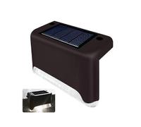 (4pcs,White)Lebanghui Solar Deck Lights 16 Pack Outdoor Step Lights Waterproof Led Solar Lights For Railing Stairs Ladder Fences Yards And Passages