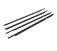 4pcs Window Glass Rubber Seals for Toyota Land Cruiser Prado 120 2003-2009