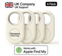 4PCS X Aria Localizzatore Etichetta Con Apple Trova My Ios Solo Per Airtag Metal
