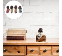 4pcs Zen Monk Desk Desaggio Decorazione Buddha Ornament Meditation Adornment