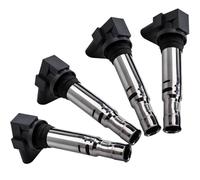 4PCS ZÜNDSPULE BOBINA D‘ACCENSIONE for AUDI SEAT SKODA VW 036905100A 03690510