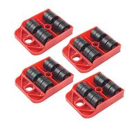 4pcsMoves Mobili Strumento Trasporto Shifter Ruota Mobile Slider Remover Roller He