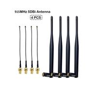 4Pezzi Antenna LoRa 5dBi Antenna LoRa Omni-Direzionale Antenna LoRa Omni-Direzionale Ad Alto Guadagno Maschio per Meshtastic 915MHz