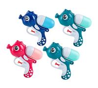 4Pezzi Giocattoli per Forma Cavalluccio Giocattoli da Bagno Impermeabili e Divertenti Piscina e Mare Stimola Abilità Motorie