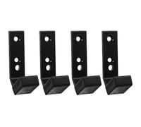 4pezzi Supporto Bilanciere Parete Staffa per Montaggio Bilanciere Rack per Pesi da Palestra Accessori per Home Gym Design Leggero E Facile Installazione