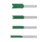 4Pieces 1/4Inch Shank Milling Cutter Suitable for Desktop and Handheld Routers Ideal for Edges Trimming Operations Clean Cutting Router Bit