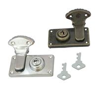 4Pieces Antico Stili Bronzo Chiavistelli Set per Scatola E Mobili Superfici