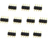 4pin LED RGB Cavo di Prolunga Ripartitore Cavo Y Connettore Listelli 3zu1 Spina