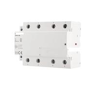 4Pole 100A AC 220V 230V 50/60Hz Din Rail Household AC Modular Contactor Switch Controller Home Hotel Use YYVFLAUX(4P 100A 4NO 230VAC)