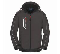 4PROTECT Betrsgiacca softshell protettiva Montana grigio/nero XS